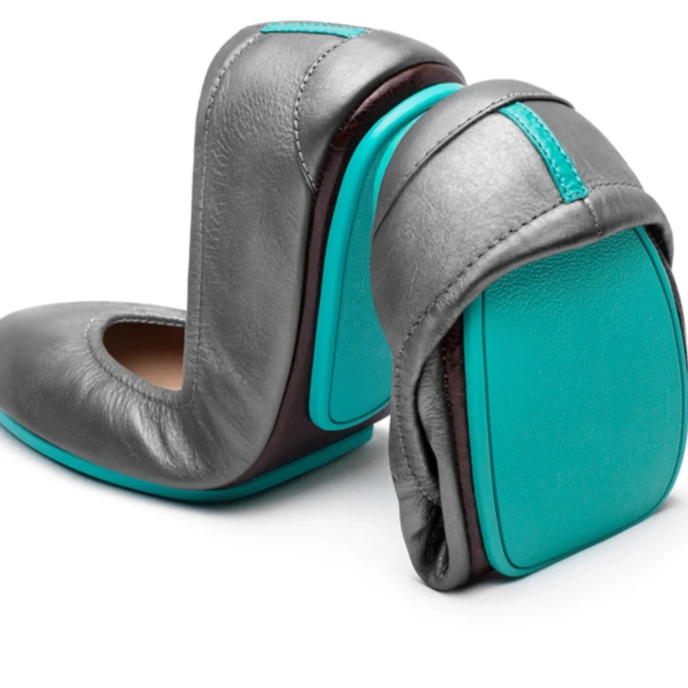 š„æ BNIB Metallic Pewter Tieks š„æ - Picture 1 of 5